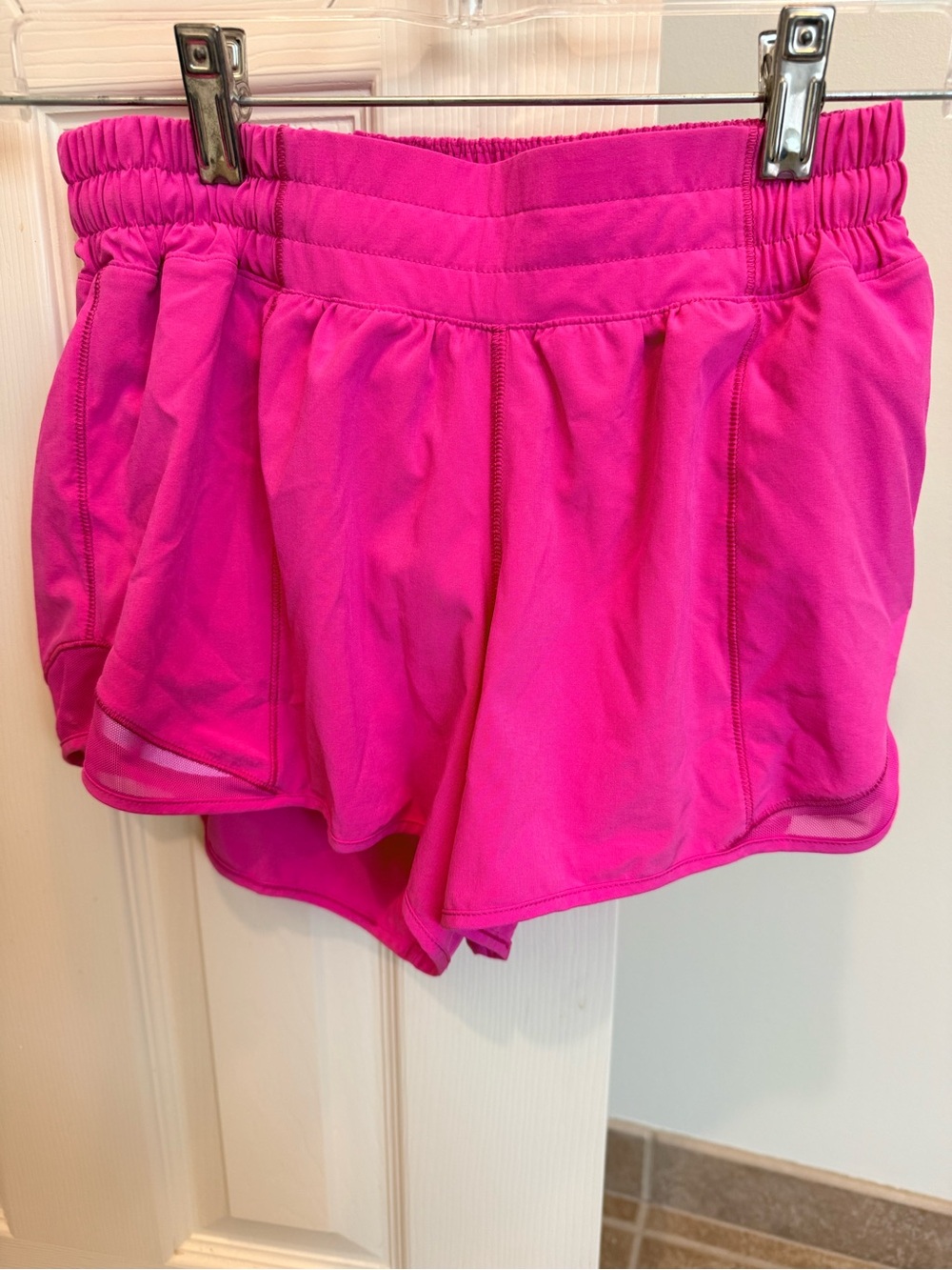 Lululemon size 4 Women's Hot Pink Running Shorts